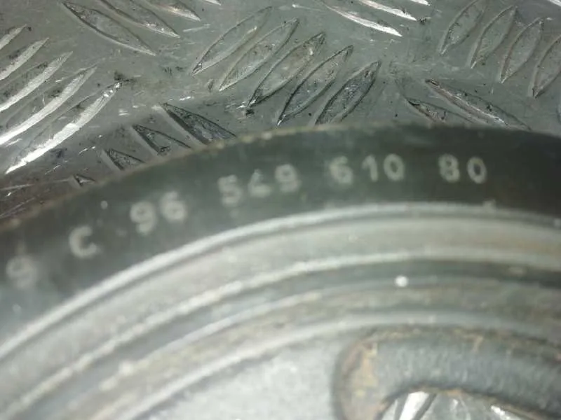 Polea Ciguenal para Peugeot 207