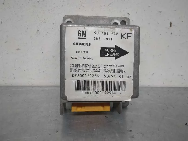 Centralita Airbag para Opel Tigra
