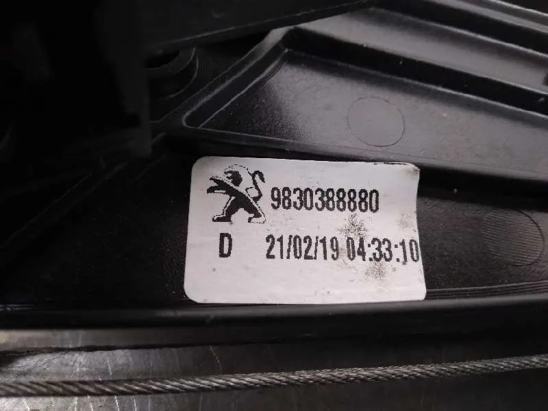 Elevalunas Trasero Derecho para Peugeot 3008