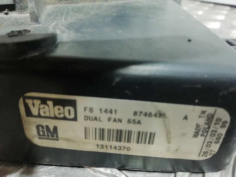 Electroventilador para Opel Signum