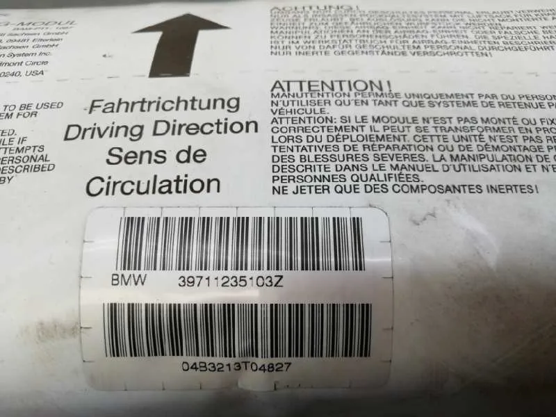 Airbag Delantero Derecho para Bmw Serie 3 Compact (E46)
