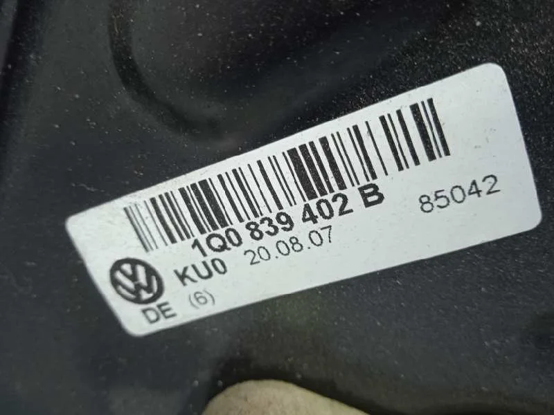 Elevalunas Trasero Derecho para Volkswagen Eos (1F7)