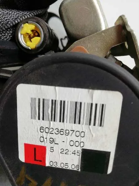 Cinturon Seguridad Trasero Izquierdo para Mercedes-Benz Clase A (W169)