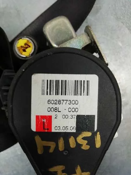 Cinturon Seguridad Delantero Izquierdo para Mercedes-Benz Clase A (W169)