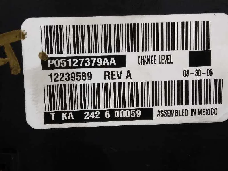 Mando Climatizador para Chrysler Voyager (Rg)