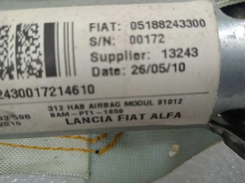 Airbag Cortina Delantero Izquierdo para Fiat Nuova 500 (150)
