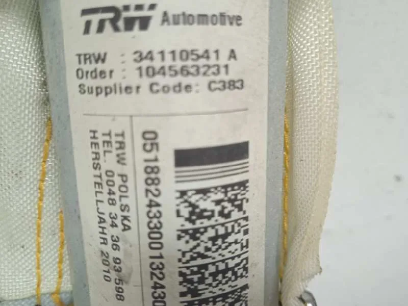 Airbag Cortina Delantero Izquierdo para Fiat Nuova 500 (150)