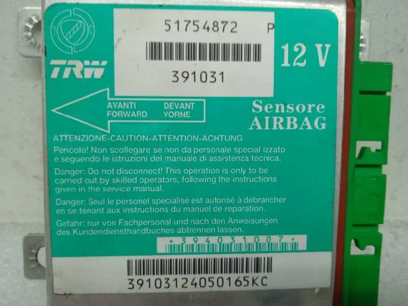 Centralita Airbag para Fiat Grande Punto (199)