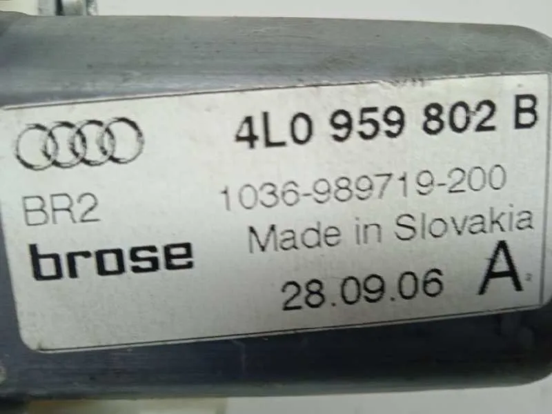 Motor Elevalunas Trasero Derecho para Audi Q7 (4L)