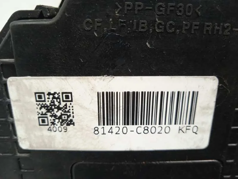 Cerradura Puerta Trasera Derecha para Hyundai I20