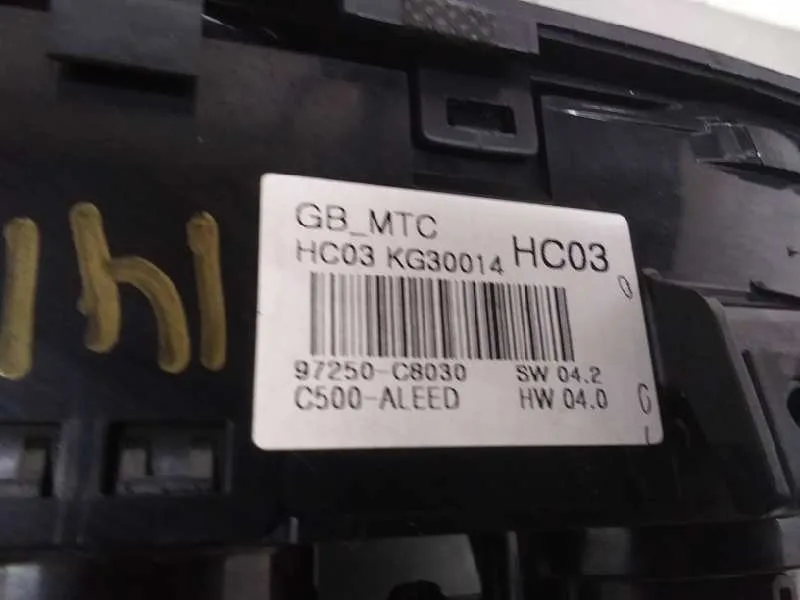 Mando Calefaccion / Aire Acondicionado para Hyundai I20