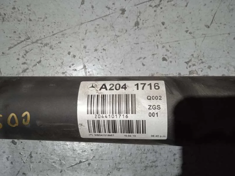 Transmision Central para Mercedes-Benz Clase C (W204) Berlina