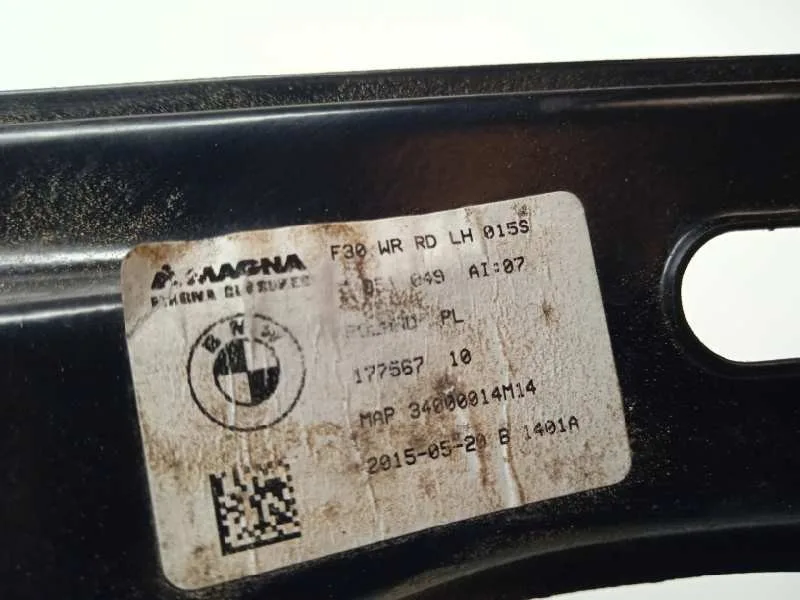 Elevalunas Trasero Izquierdo para Bmw Serie 3 Lim. (F30)