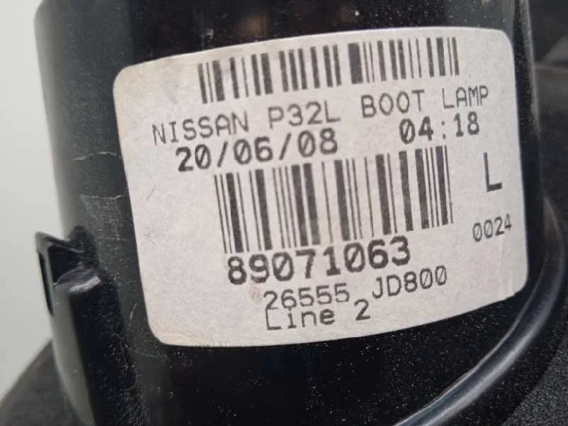 Piloto Trasero Izquierdo Interior para Nissan Qashqai (J10)