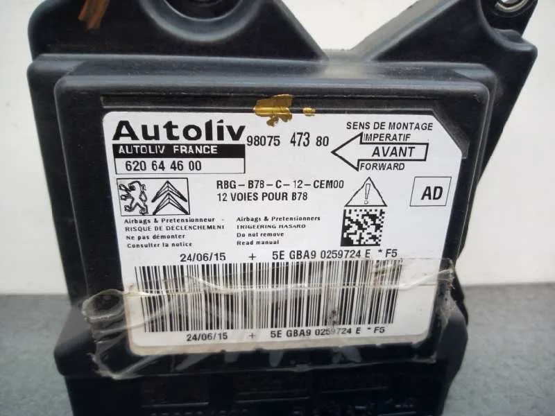 Centralita Airbag para Citroën C4 Picasso