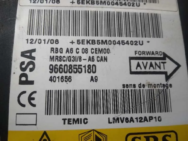 Centralita Airbag para Citroën C2
