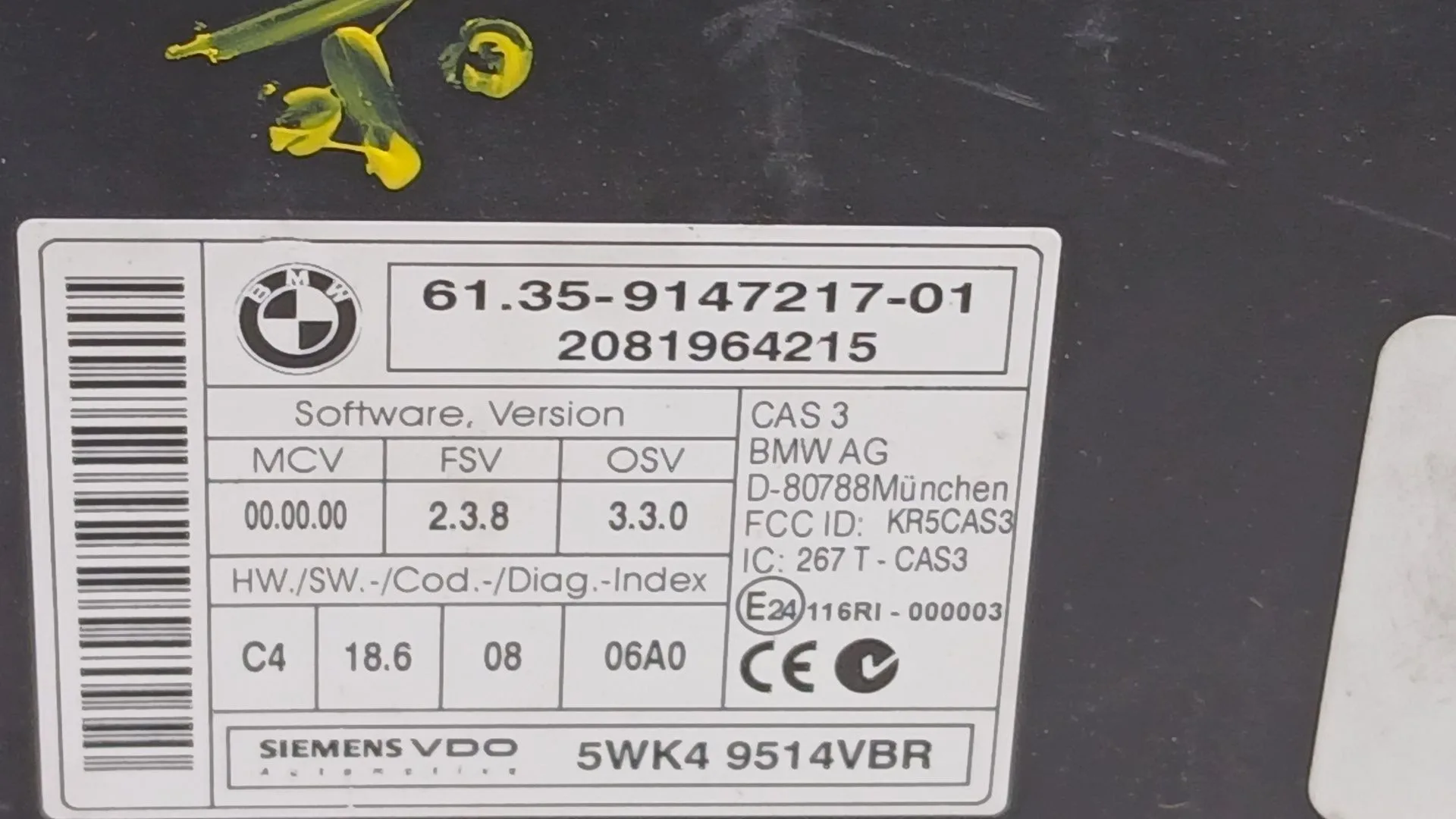 Modulo Electronico para Bmw X5 (E70)