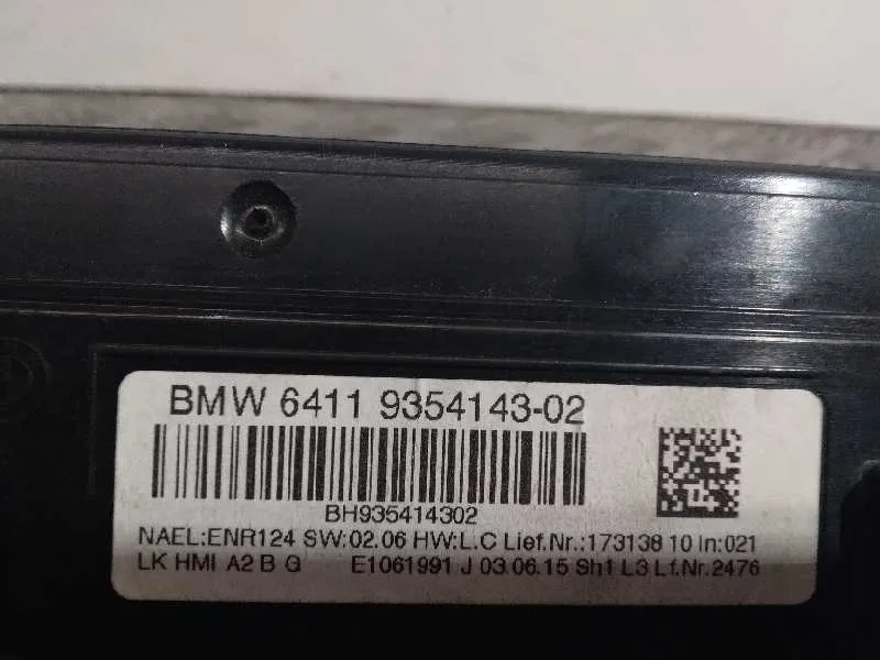Mando Climatizador para Bmw Serie 3 Lim. (F30)