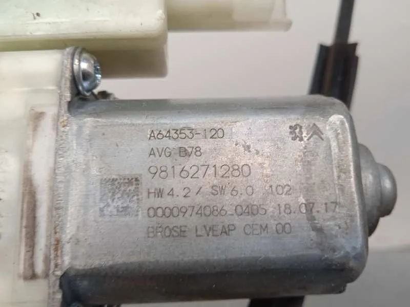 Elevalunas Delantero Izquierdo para Citroën C4 Picasso