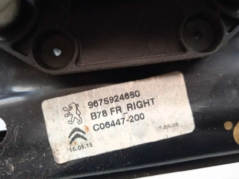 Elevalunas Delantero Derecho para Citroën C4 Picasso