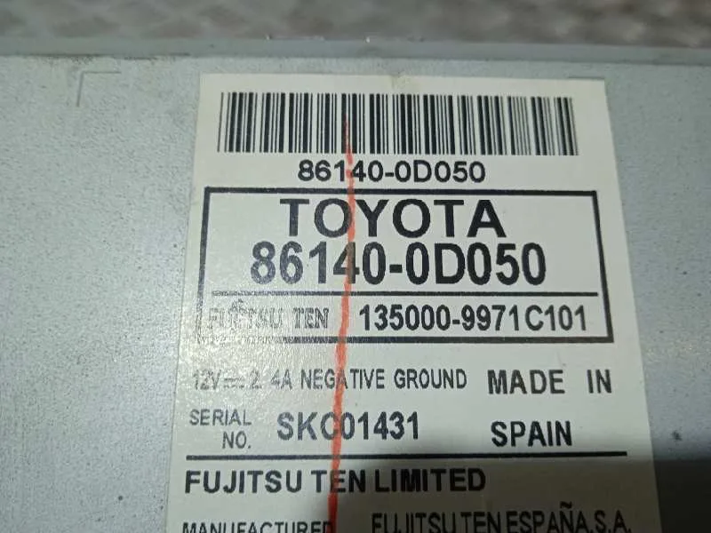 Sistema Audio / Radio Cd para Toyota Yaris