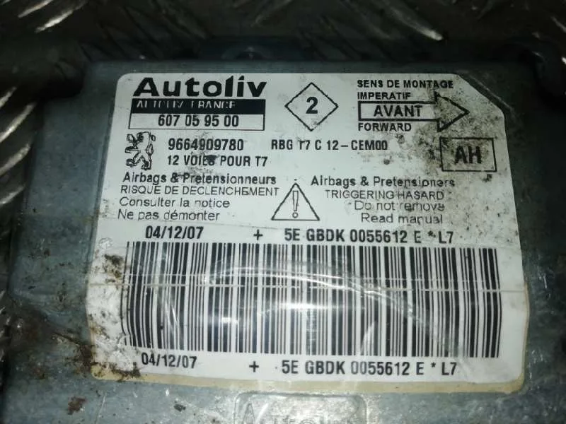 Centralita Airbag para Peugeot 308