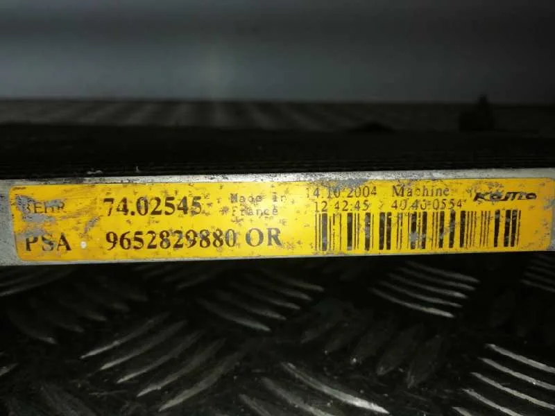 Condensador / Radiador Aire Acondicionado para Citroën Xsara Picasso