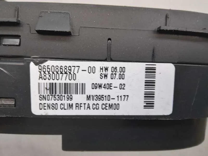 Mando Climatizador para Citroën C4 Picasso