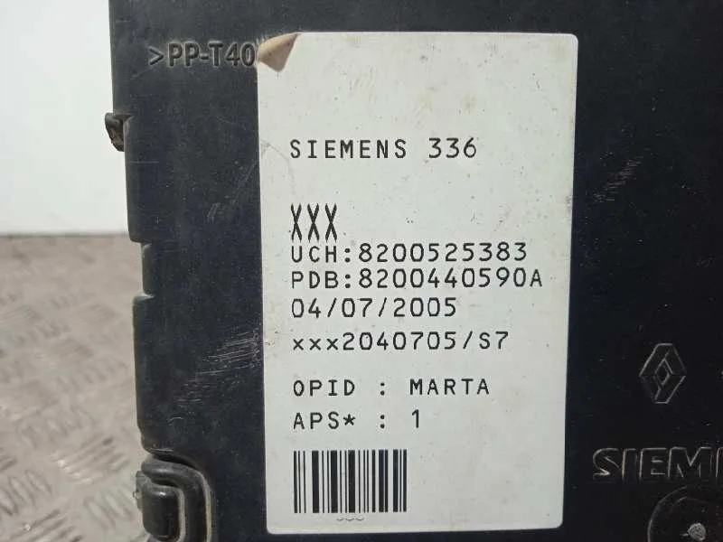 Caja Reles / Fusibles para Renault Megane Ii Berlina 5P