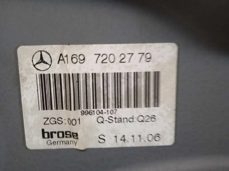Elevalunas Delantero Izquierdo para Mercedes-Benz Clase A (W169)