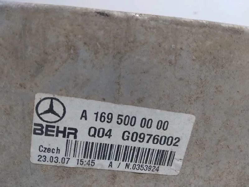 Intercooler para Mercedes-Benz Clase A (W169)