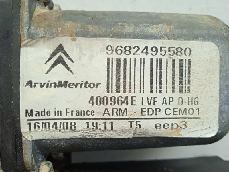 Motor Elevalunas Delantero Derecho para Citroën C4 Grand Picasso