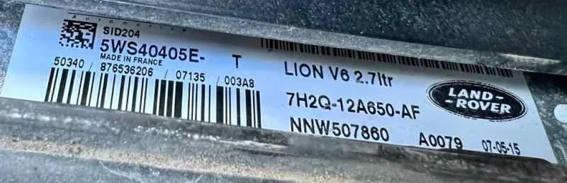 Centralita Motor Uce para Land Rover Range Rover Sport