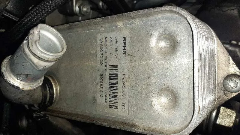 Enfriador Aceite Motor para Opel Astra J Sports Tourer