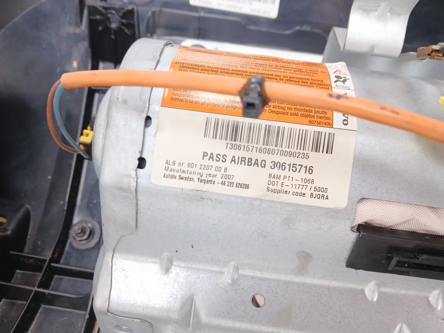 Kit Airbag para Volvo C70 Cabriolet
