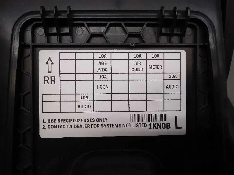 Guantera para Nissan Juke (F15)