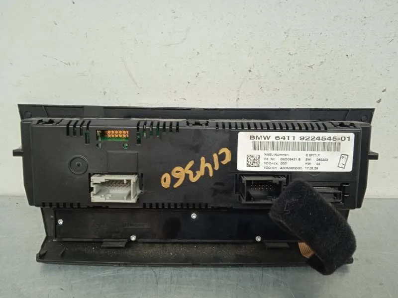 Mando Climatizador para Bmw Serie 3 Berlina (E90)