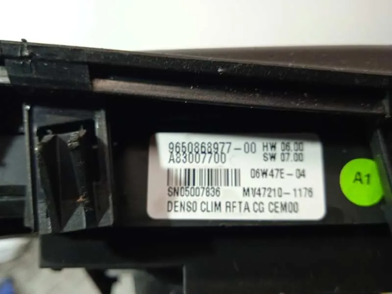 Mando Climatizador para Citroën C4 Grand Picasso