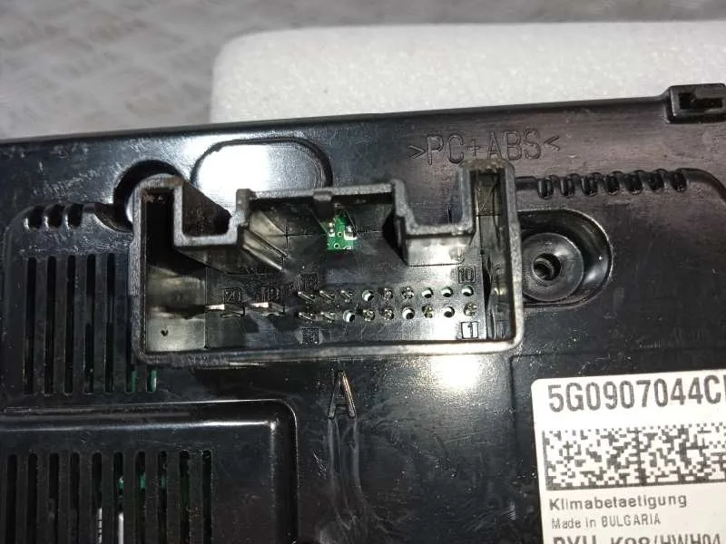 Mando Climatizador para Volkswagen Golf Vii Lim.