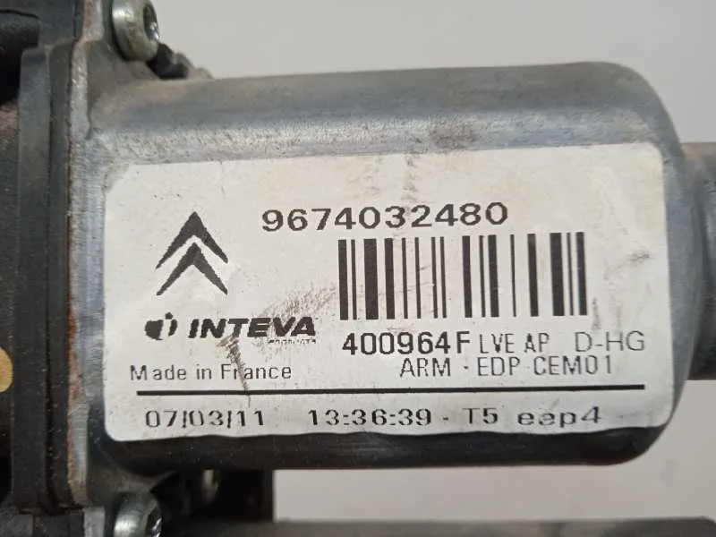 Motor Elevalunas Delantero Derecho para Citroën C4 Grand Picasso