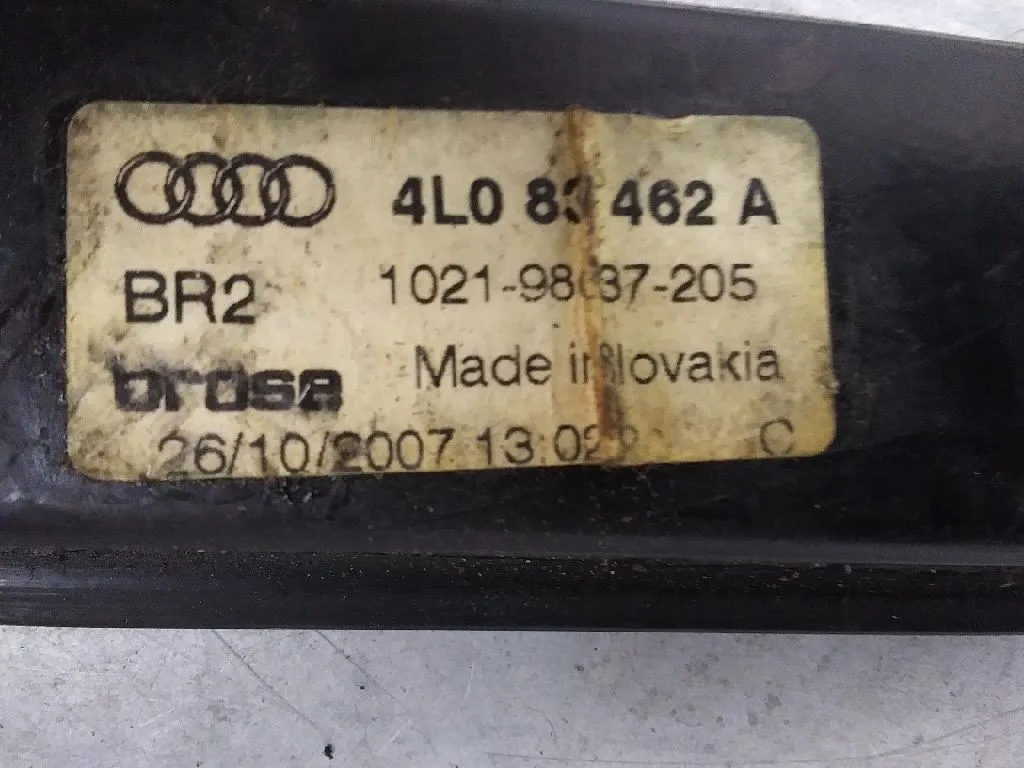 Elevalunas Delantero Derecho para Audi Q7 (4L)