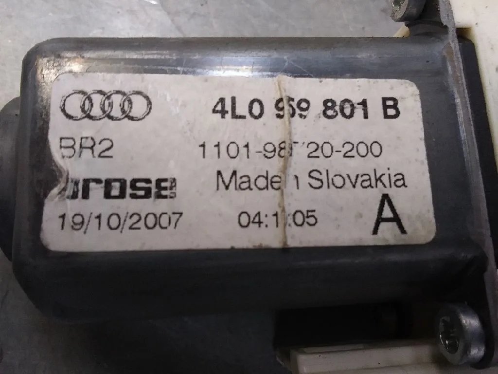 Elevalunas Delantero Izquierdo para Audi Q7 (4L)