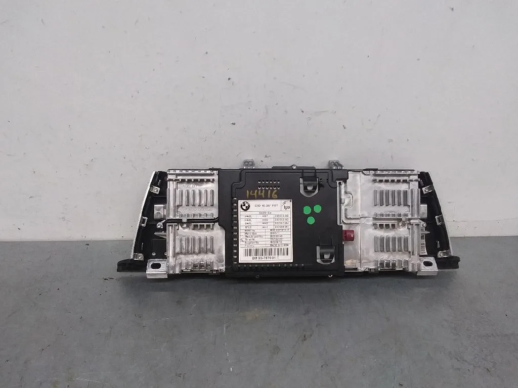Sistema Audio / Radio Cd para Bmw Serie 5 Gran Turismo (F07)