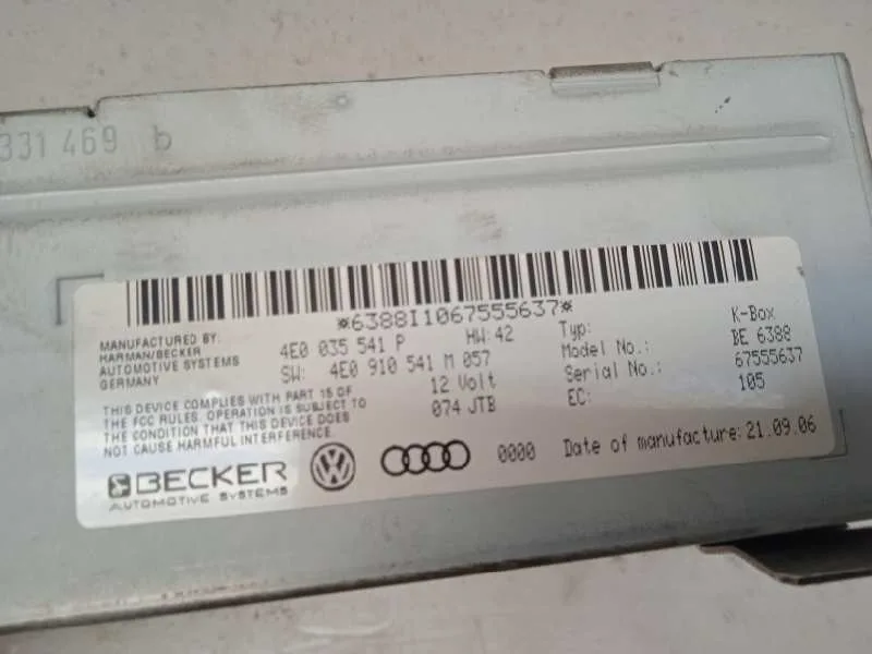 Modulo Electronico para Audi Q7 (4L)