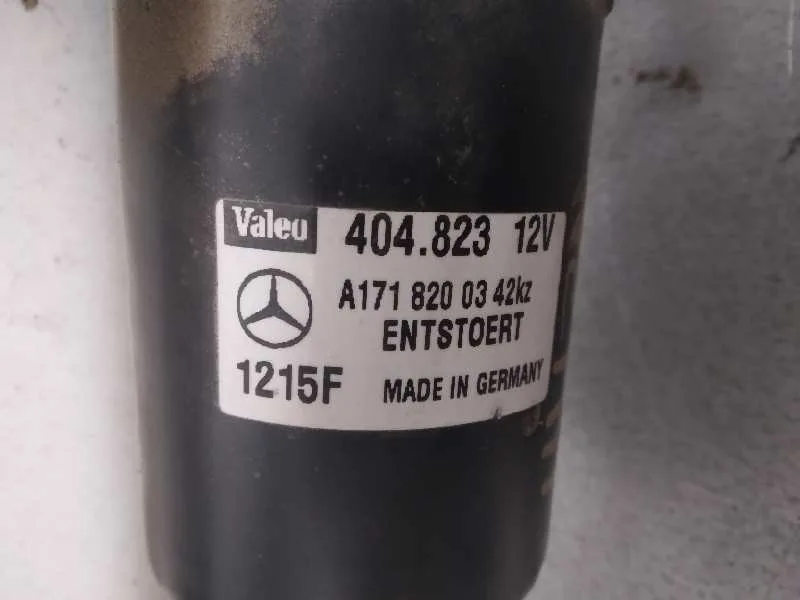 Motor Limpia Delantero para Mercedes-Benz Clase Slk (W171) Roadster