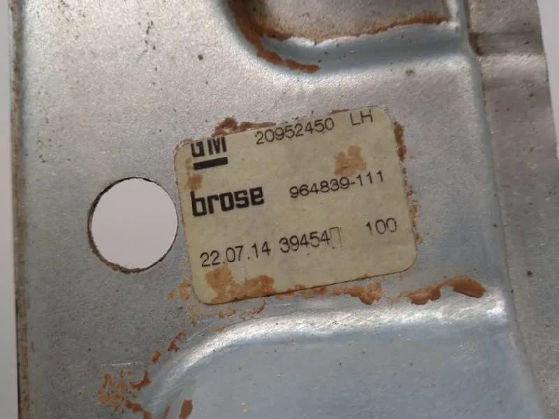 Elevalunas Trasero Izquierdo para Opel Insignia Sports Tourer