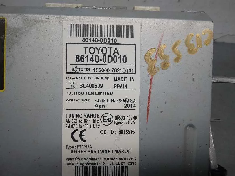 Sistema Navegacion Gps para Toyota Yaris
