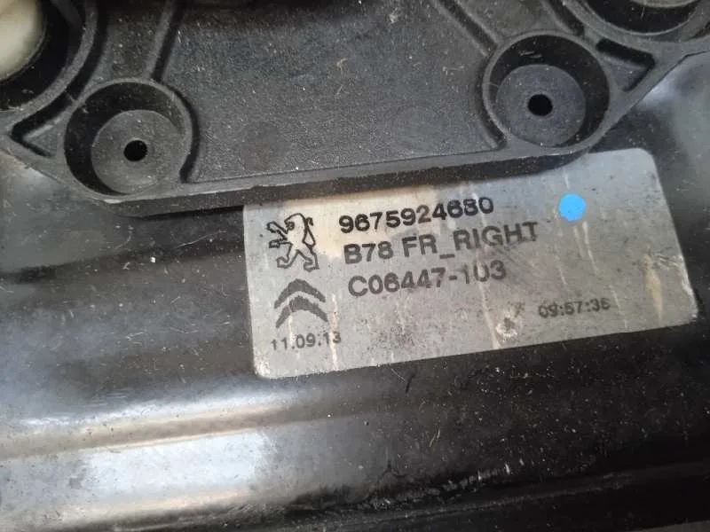 Elevalunas Delantero Derecho para Citroën C4 Picasso