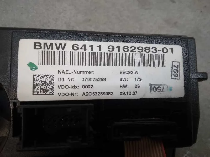 Mando Climatizador para Bmw Serie 3 Berlina (E90)