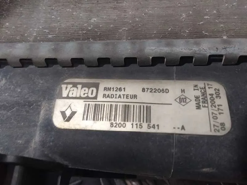 Radiador Agua para Renault Megane Ii Berlina 5P